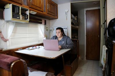 St. Marys student opts for camper living to save on college expenses