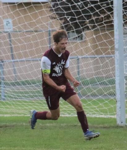Ridgway's Aaron Myers scored the winning goal with 5:05 left in the second OT to beat Northern Potter on Thursday at Memorial Field in Johnsonburg. The win improved the Elkers to 3-1.