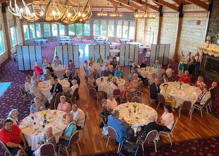 Over 50 former students of the Kersey High School gathered on Saturday at the Red Fern for the annual reunion