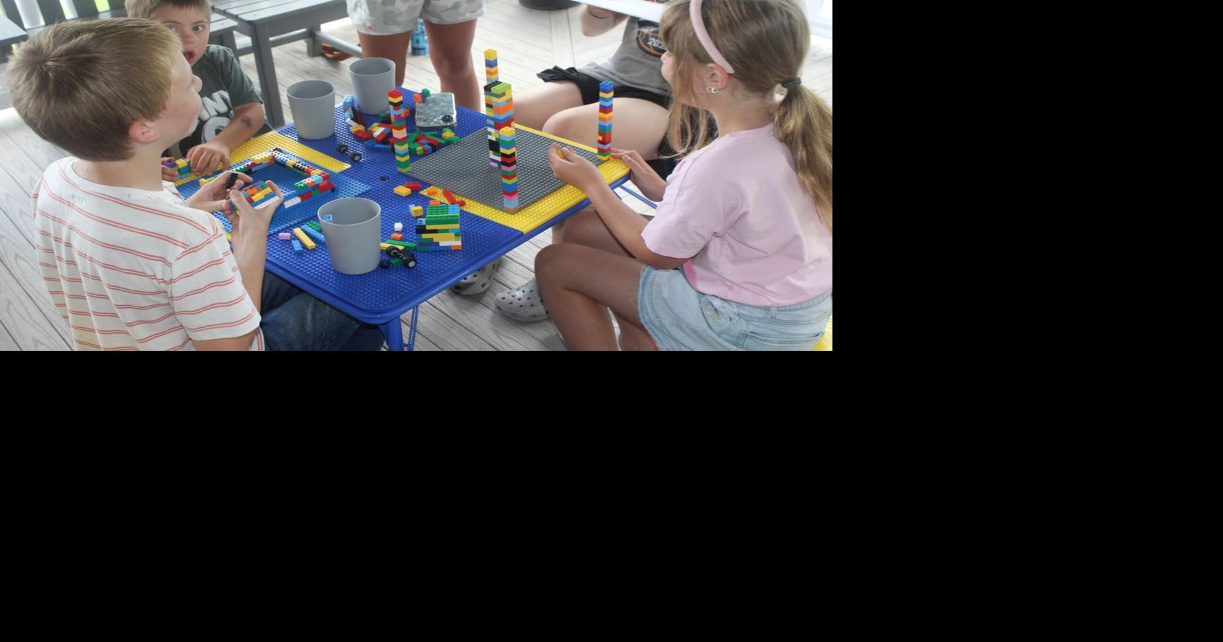Anchors Away! Ridgway Public Library's Lego club builds boats!