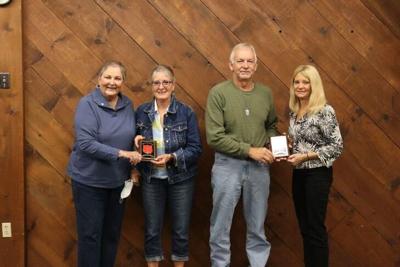 Pictured from left to right is Barbara Whitehouse, Advisory Board Chairperson, Colleen Pifer, Jeff Pifer, and Hope Weichman, Director of the Elk County Salvation Army Service Center.