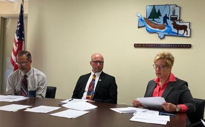 Commissioner Fritz Lecker took point on the non-501c3 funding program and read off the list of awards at the Commissioner's meeting on Tuesday