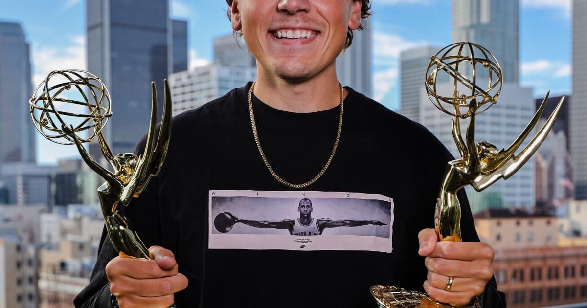 Ripon native Kenton Barber wins second Sports Emmy Award