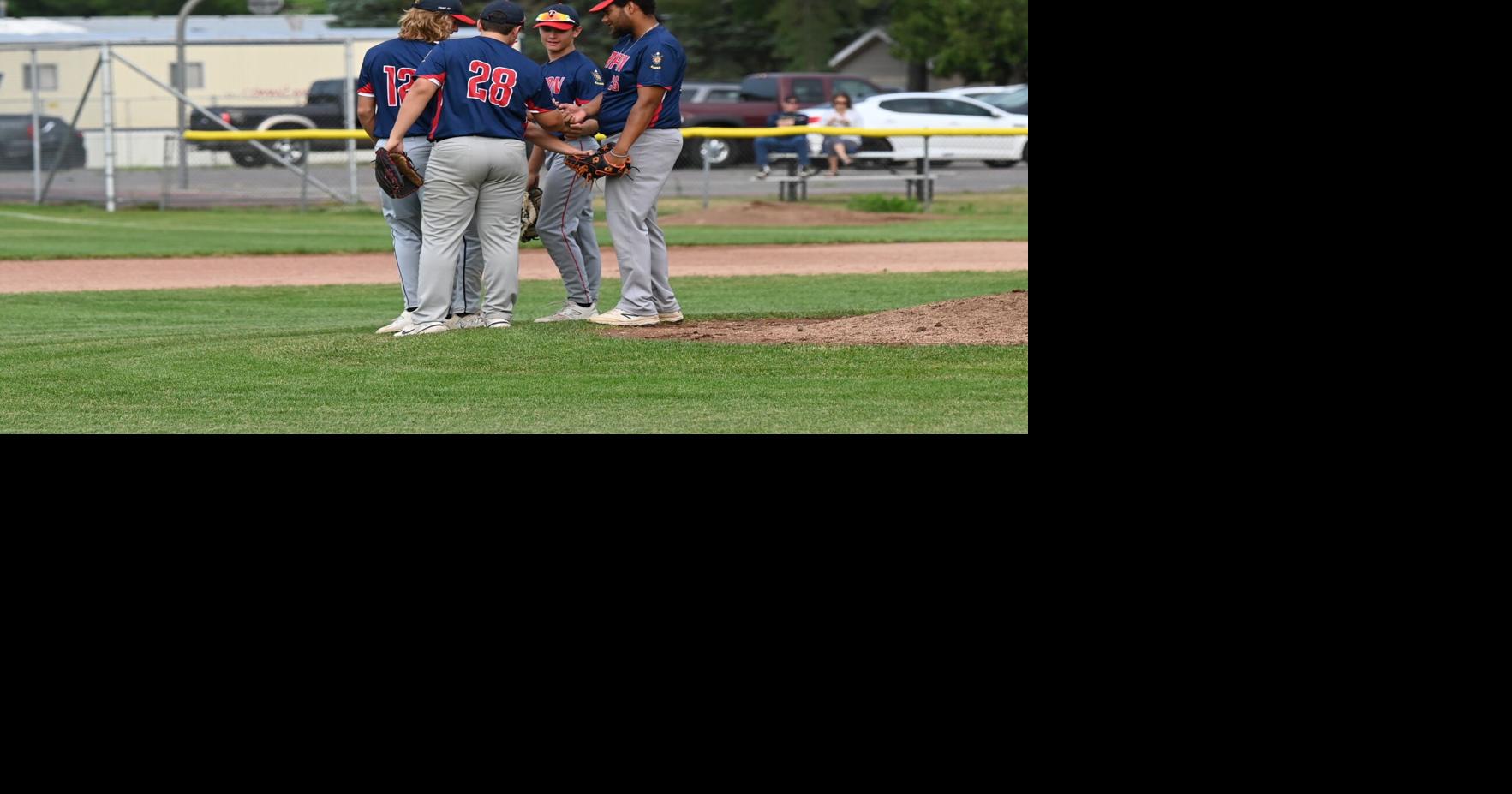 Ripon Legion baseball at Waupaca July 5, 2023 (Miya Grunert photos