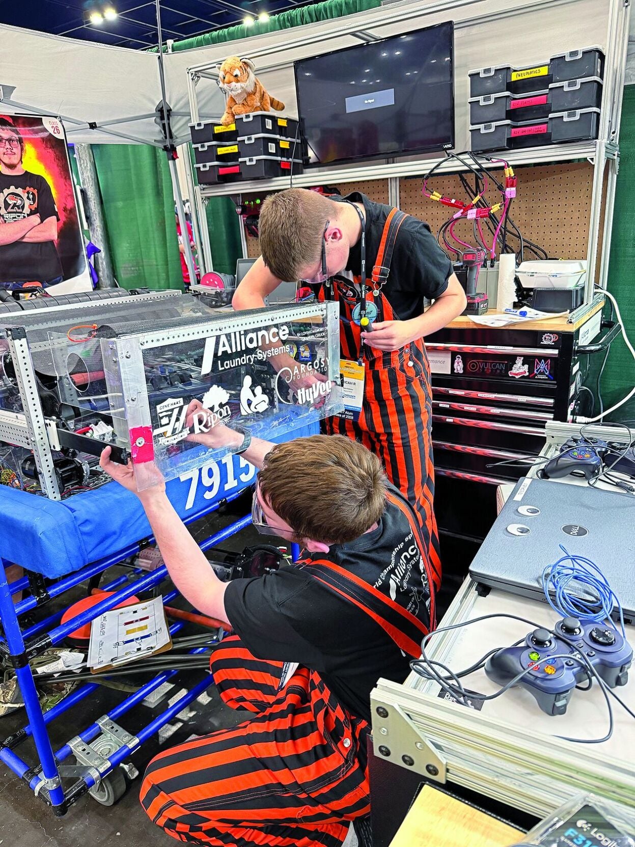 Ripon robotics team competes at world championships | Local News ...