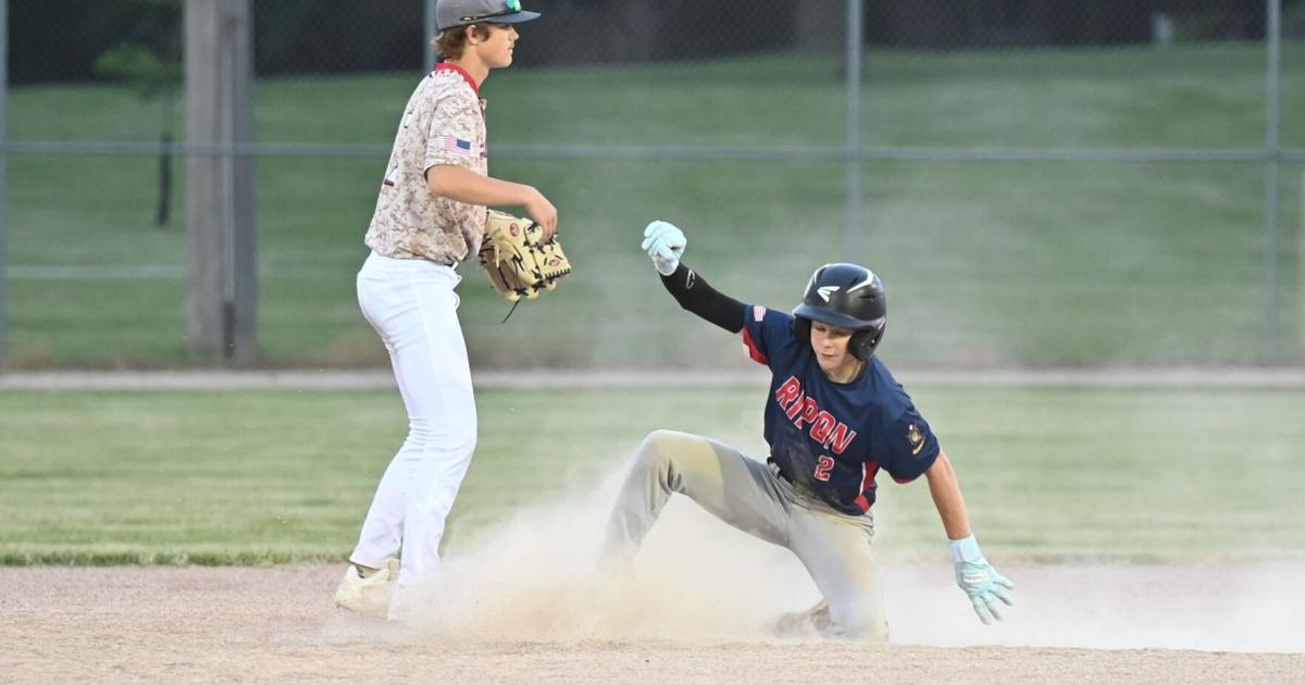 Dillon Ristano Baseball Lightning strikes Ripon Legion baseball team's chance of comeback ...