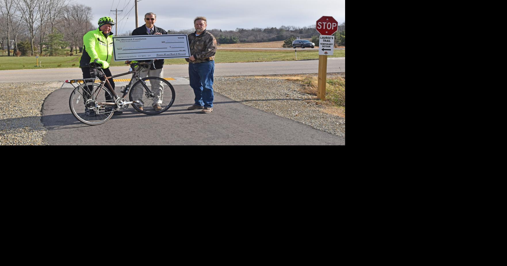 Followup Bike trail between Ripon and Green Lake needs funds to move