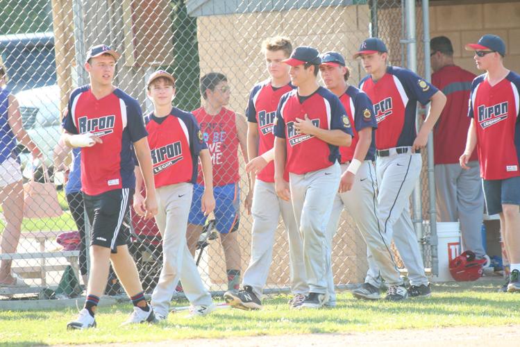 Ripon American Legion baseball vs. Markesan — July 24, 2021 (Jonathan