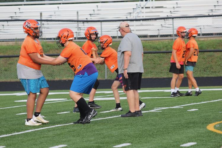 Ripon High School football team begins practice for year