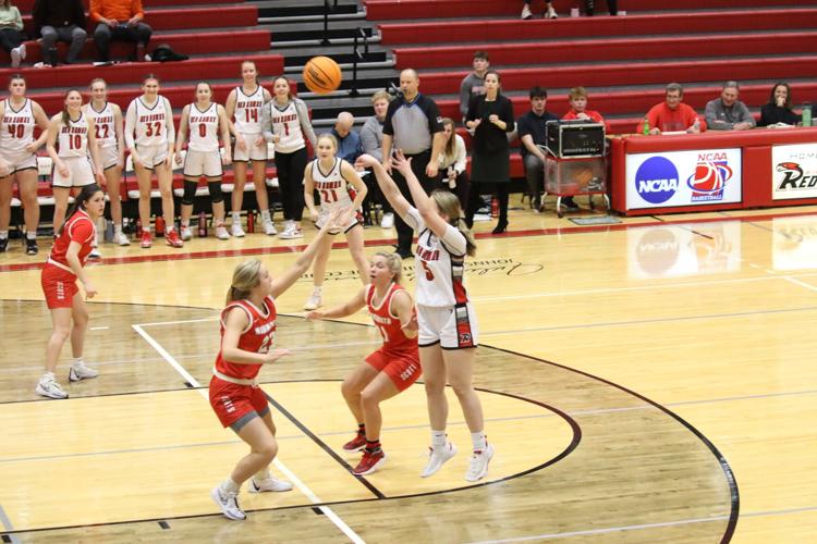 Ripon College Red Hawk women's basketball team dominates Monmouth