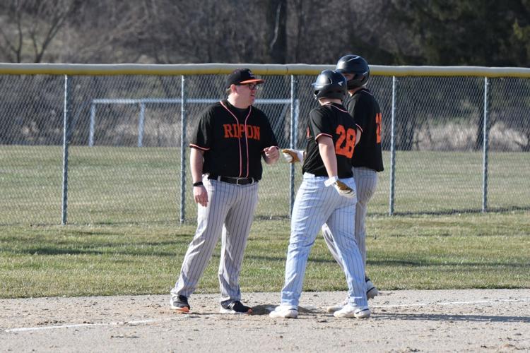 Ripon High School baseball at Markesan — April 10, 2023 (Miya Grunert