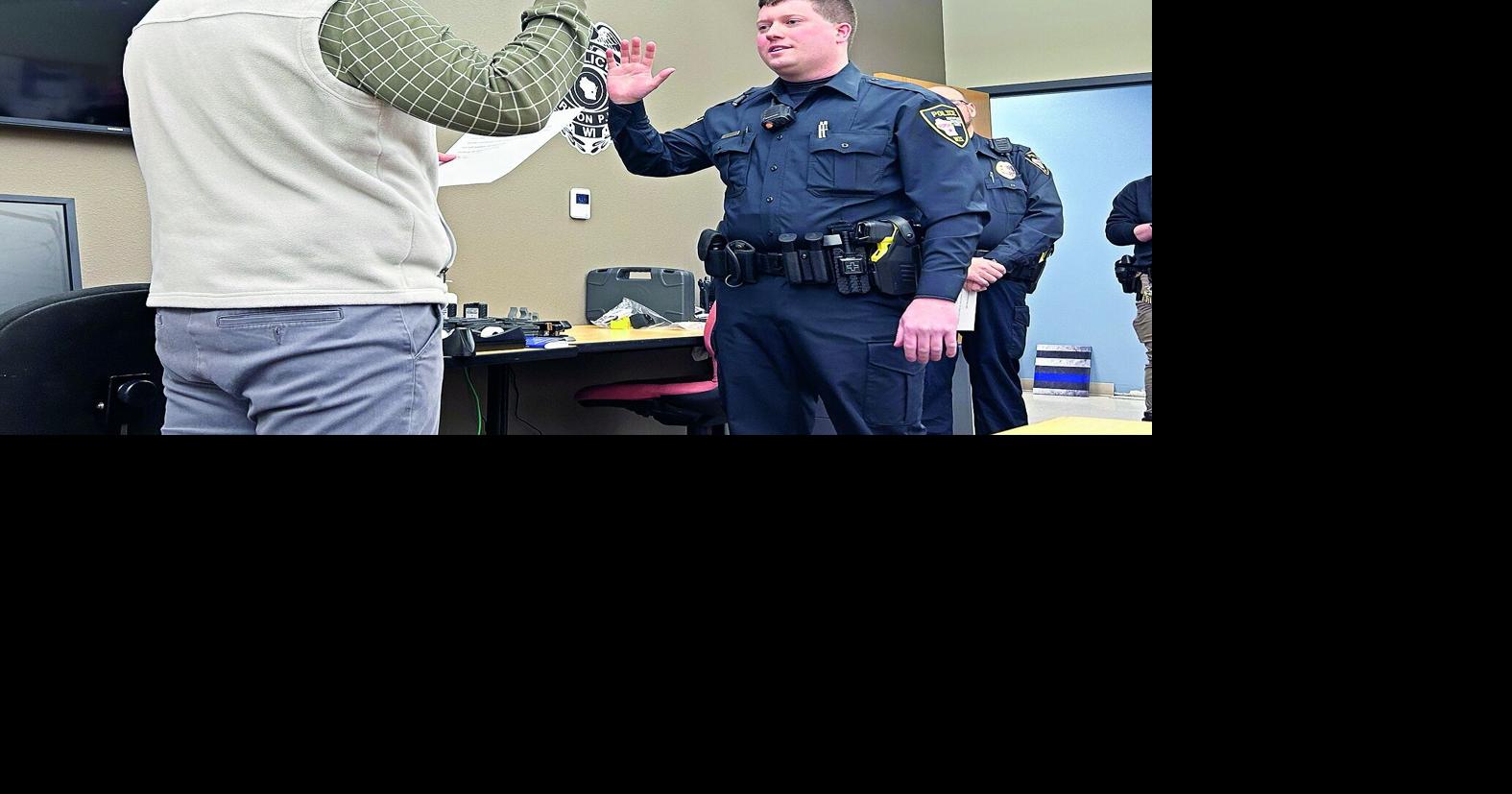 Ripon Police Department swears in Shew as newest officer | Local News ...
