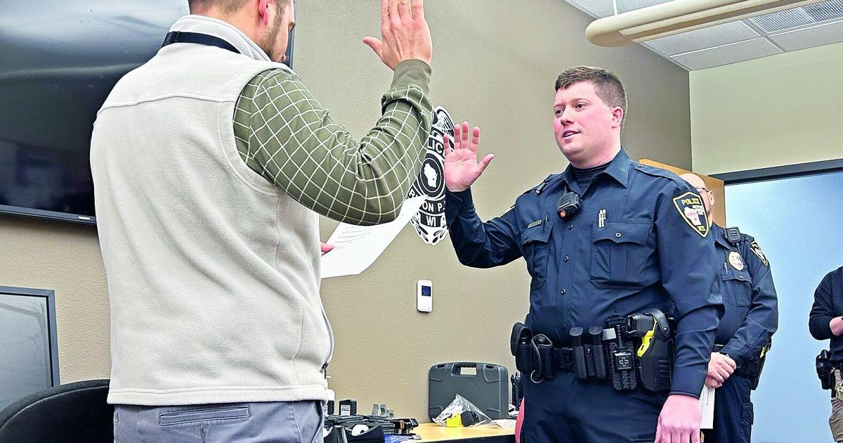 Fbi Ripon Ripon Police Department swears in Shew as newest officer | Local News ...