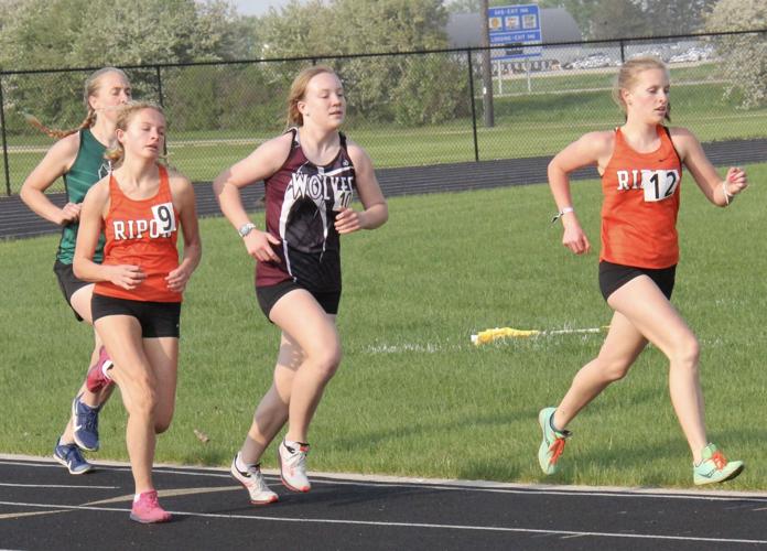 Ripon High School track and field at ECC Championships (Tracy Landerman