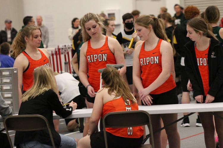 Ripon High School track and field at ECC Indoor Meet — April 8, 2022