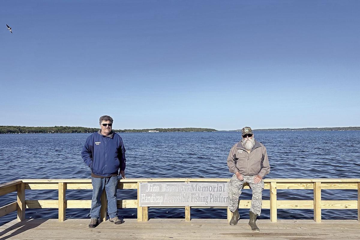 Reel-izing one man's dream: Handicap-accessible fishing platform embodies  how small efforts can have substantial impacts, News