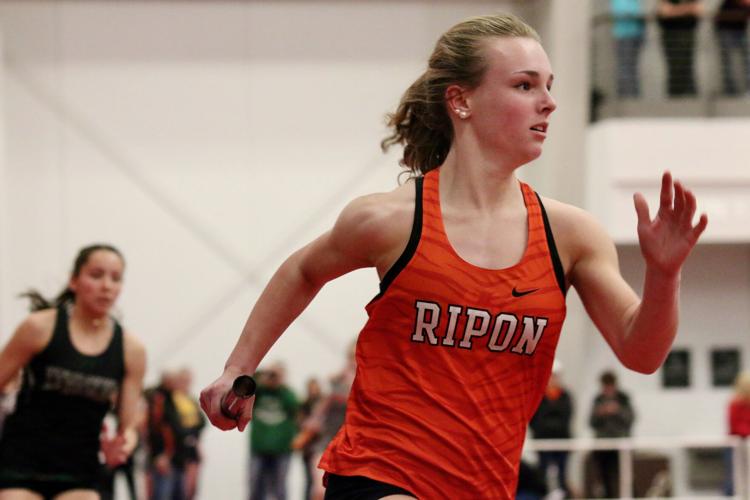 Ripon High School track and field at ECC Indoor Meet — April 8, 2022