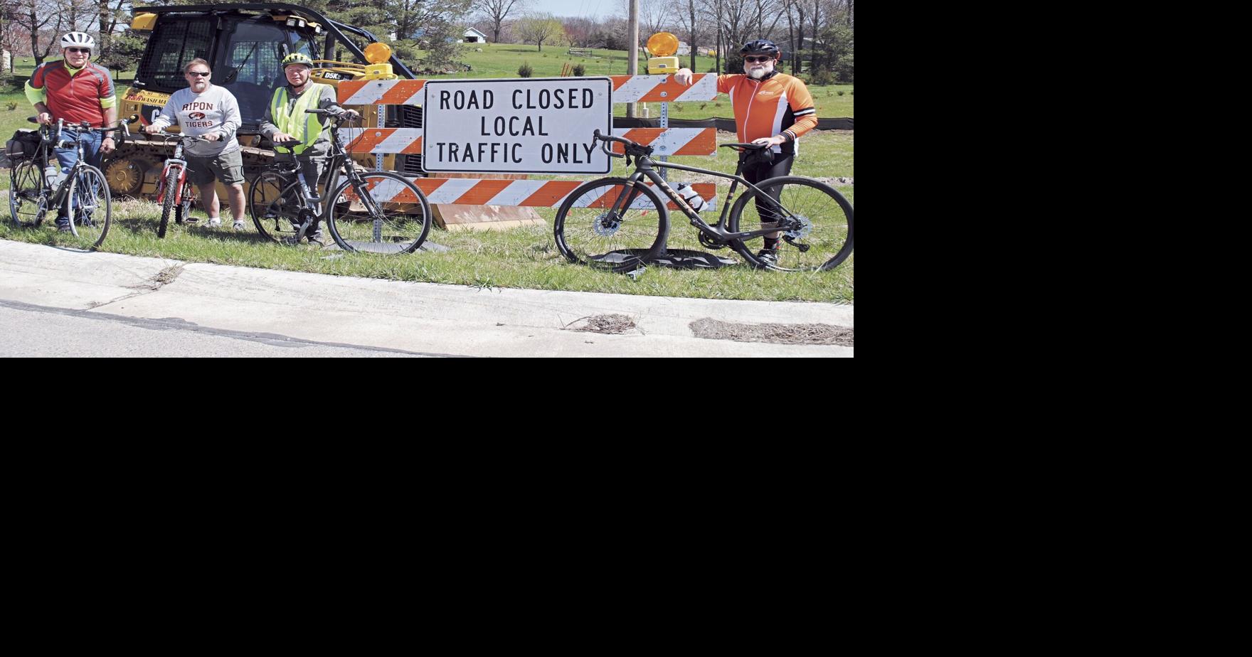 ‘Middle Mile’ on bike trail between Ripon and Green Lake is breaking