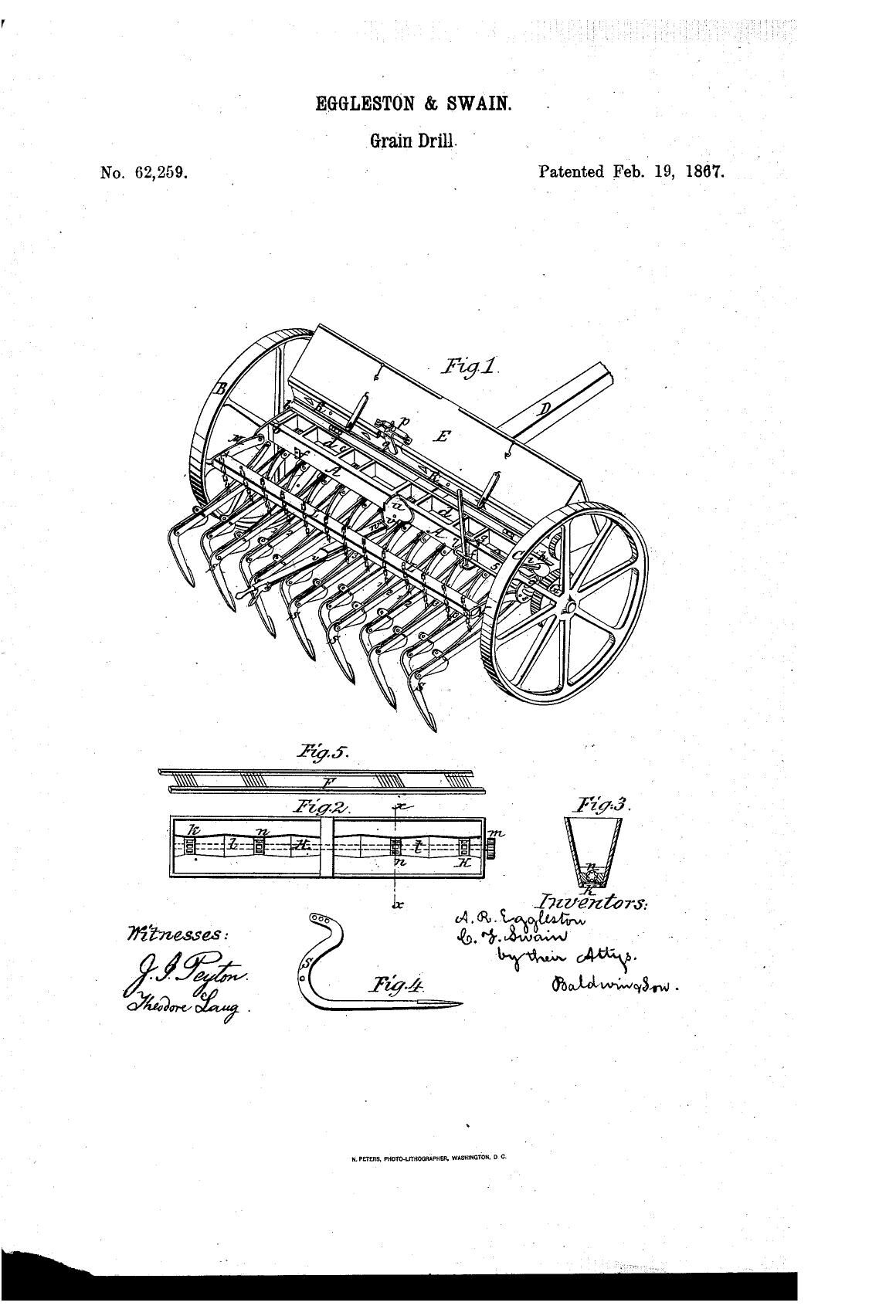 Throwback Thursday Ripon business patented the grain drill in 1867