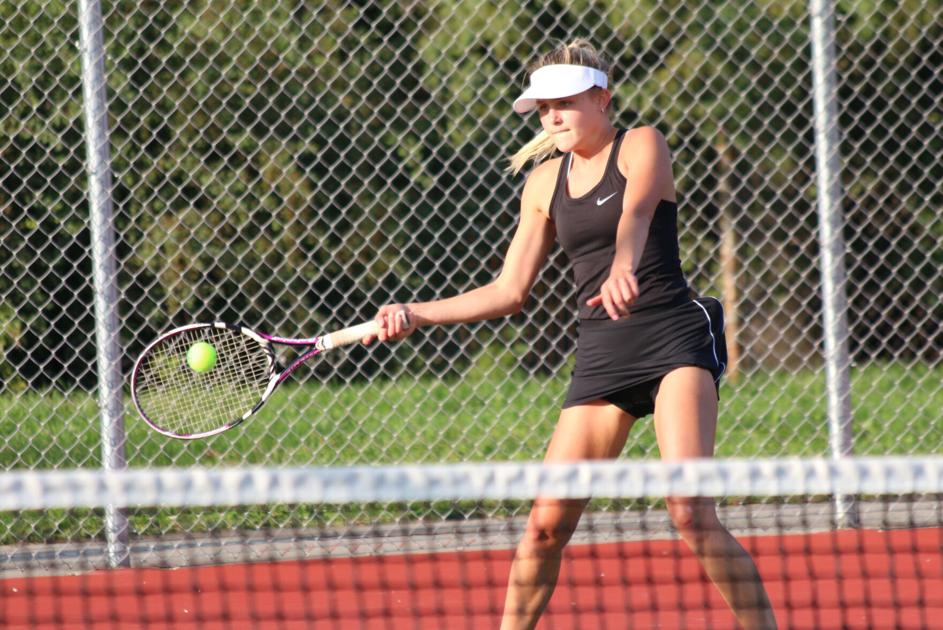 Rhs Girls Tennis Vs Roncalli Two Rivers Hadley Neper Riponpress Com