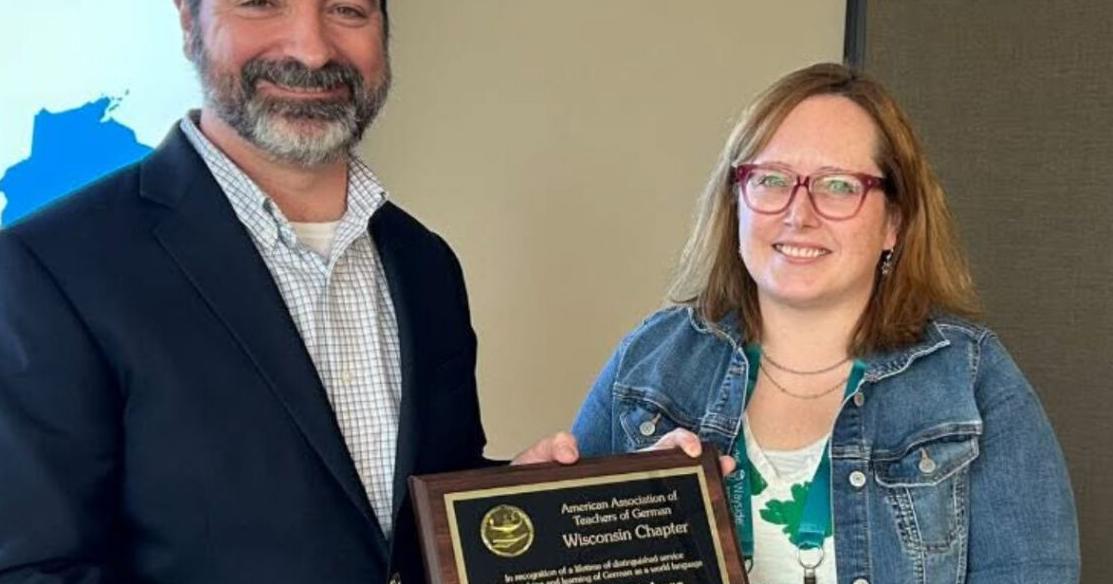 Ripon High School teacher honored for outstanding contributions to German studies