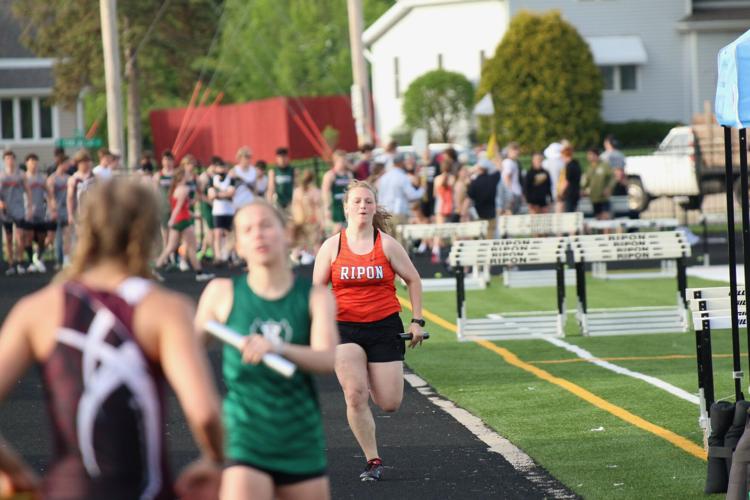 PHOTOS Ripon track and field team records 12 allconference finishes