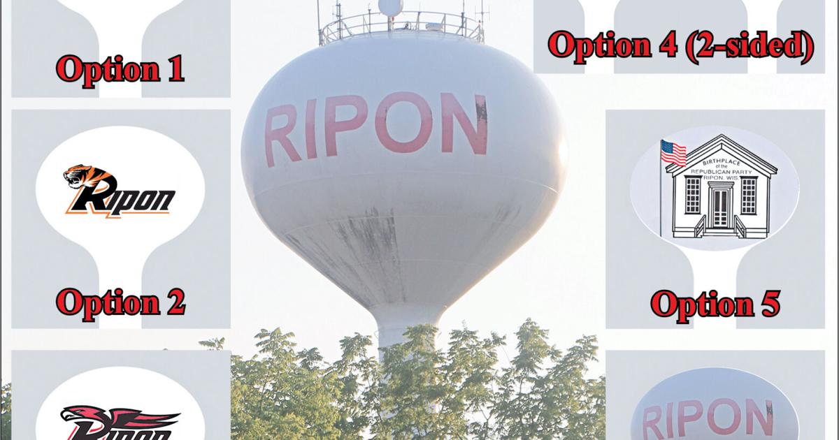 Paint Rpon What should the city of Ripon paint on the industrial park water tower ...