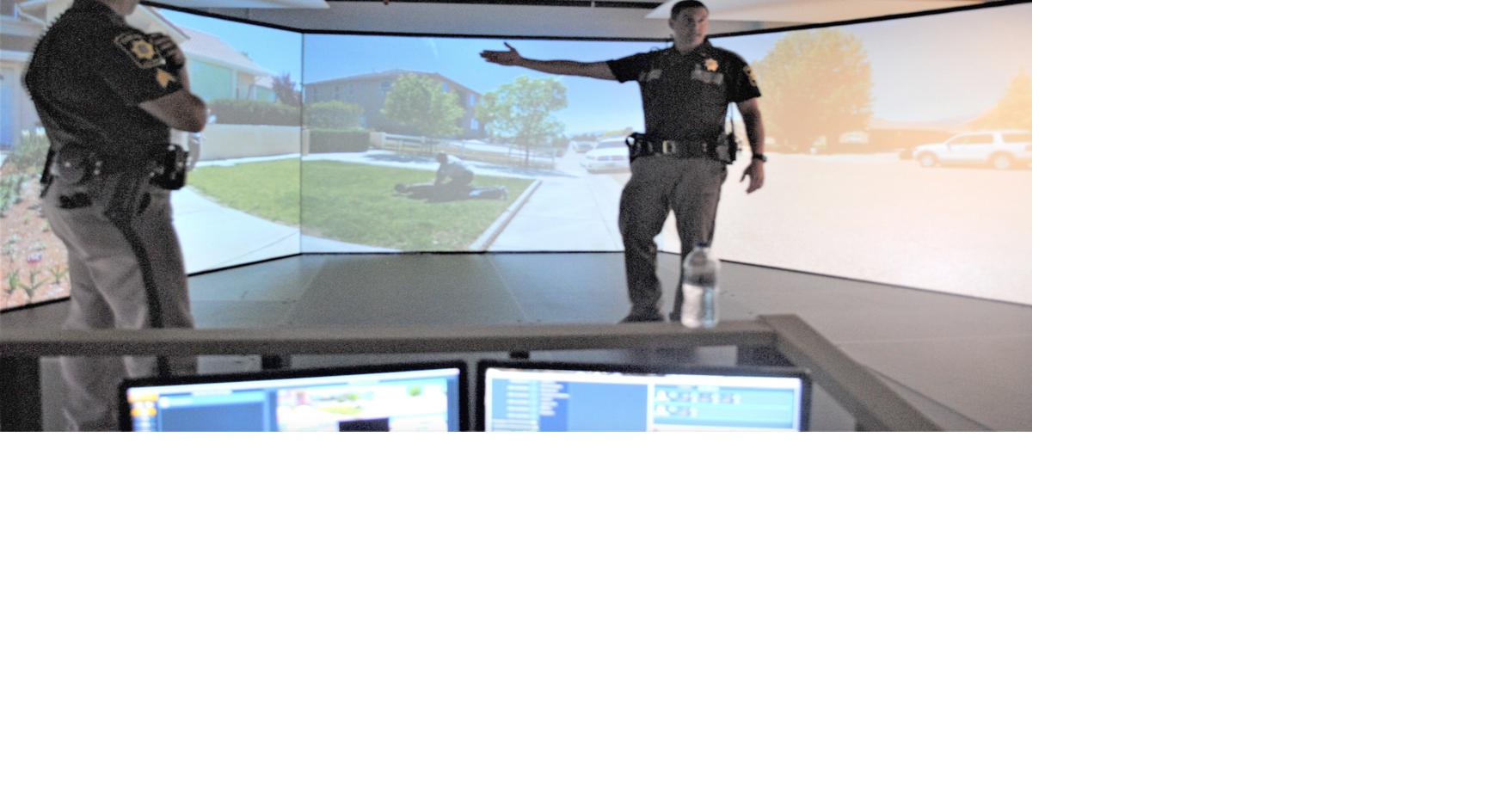 Simulator helps train officers for tough situations | Local News ...