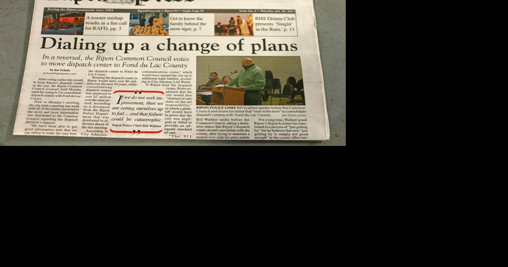 The week that was Top10 stories from the Jan. 28 Ripon Commonwealth