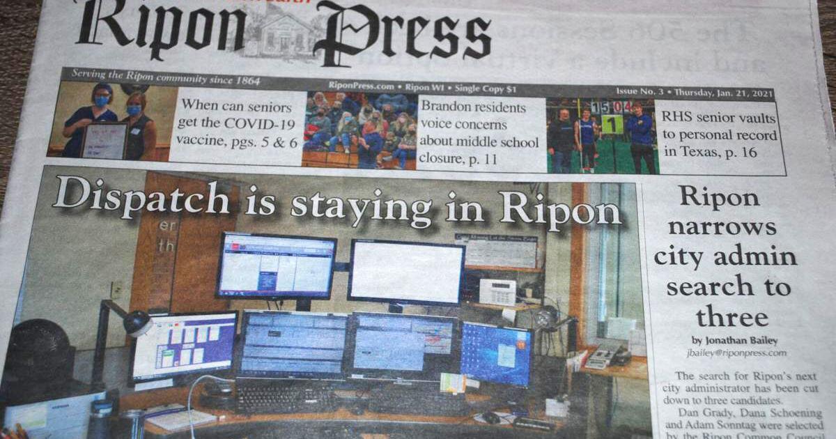 The week that was Top10 stories from this week's Ripon Commonwealth