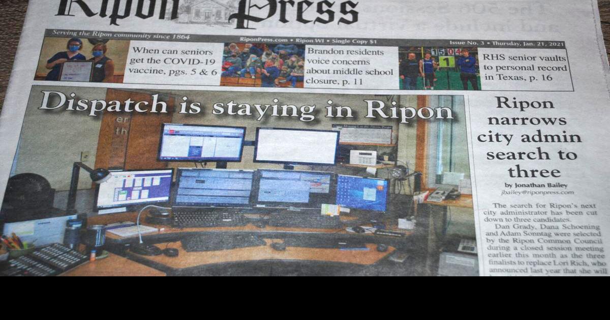 The week that was Top10 stories from this week's Ripon Commonwealth