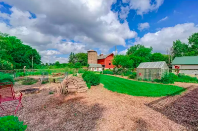 Remodeled farmhouse on 3 acre hobby farm in River Falls, Wisconsin, for sale