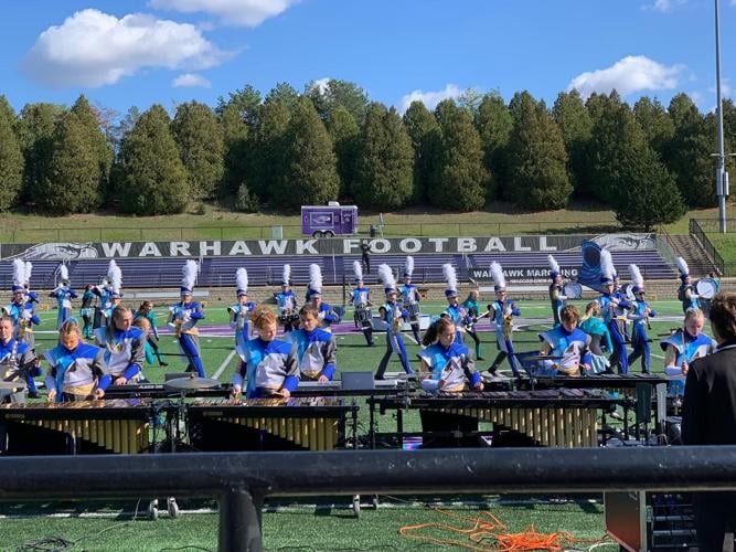 River Falls High School marching band brings home first place and earns