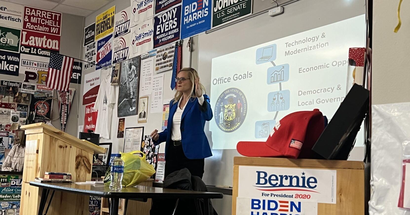 Godlewski talks Secretary of State role in Prescott, Wis. | Local News - Vimarsana News