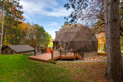 Geodesic house, Hudson, Wis. for sale