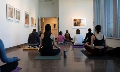 Yoga in the Galleries