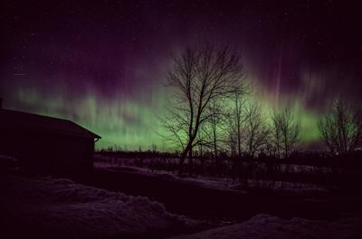 Aurora Borialis in River Falls