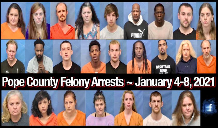 Bond Hearings Pope County Felony Arrests January 48, 2021 Local