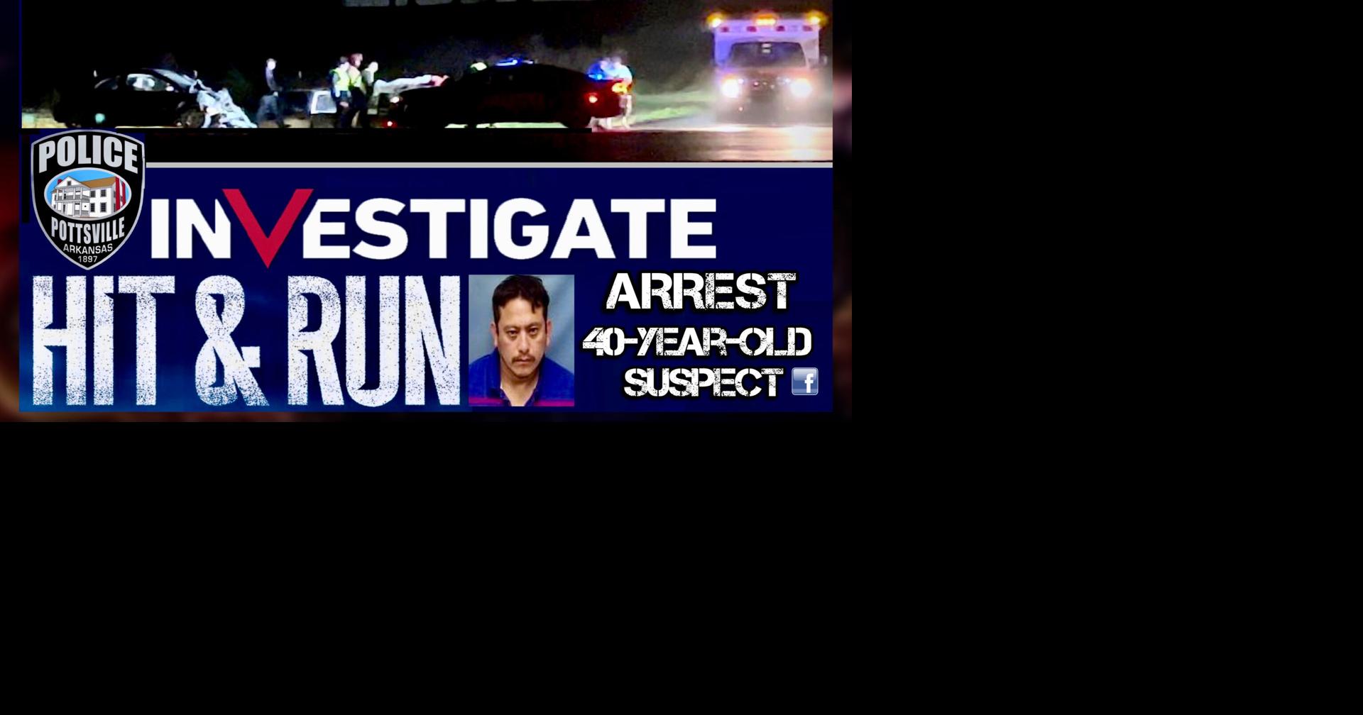 Pottsville Police Department investigates hit and run collision