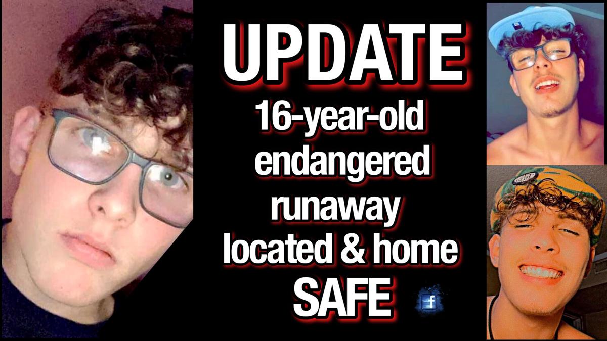 UPDATE: 16-year-old endangered runaway located and home safe