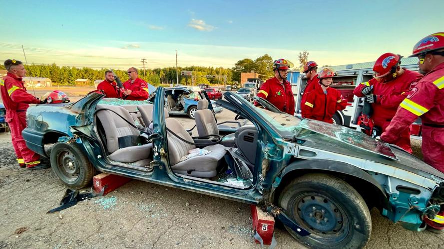Pope County EMS Rescue conducts Auto Extrication Training Saturday evening, July 23rd