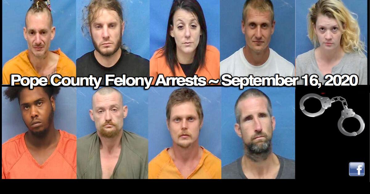 Bond Hearings Pope County Felony Arrests September 16, 2020 Local