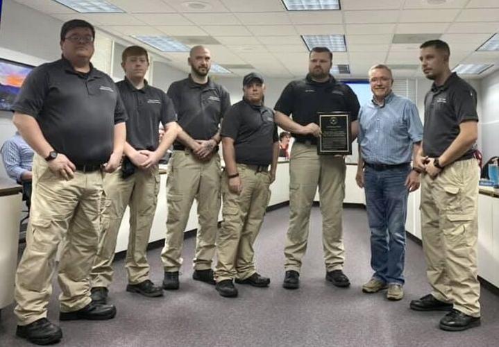 Pope County Corrections Officers receive lifesaving awards Life in
