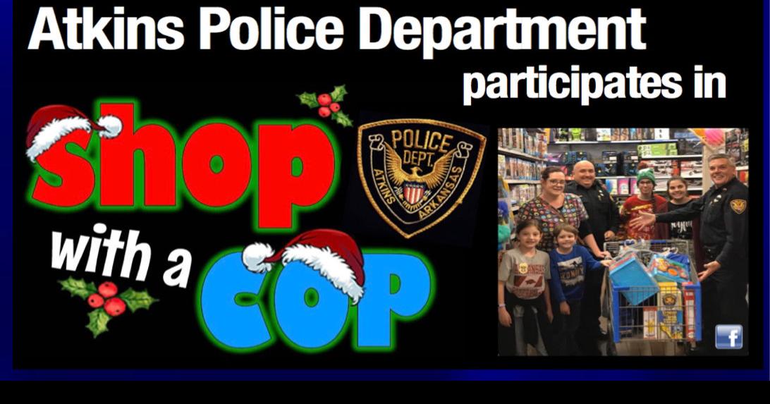 Atkins Police Department participates in with a Cop’ program