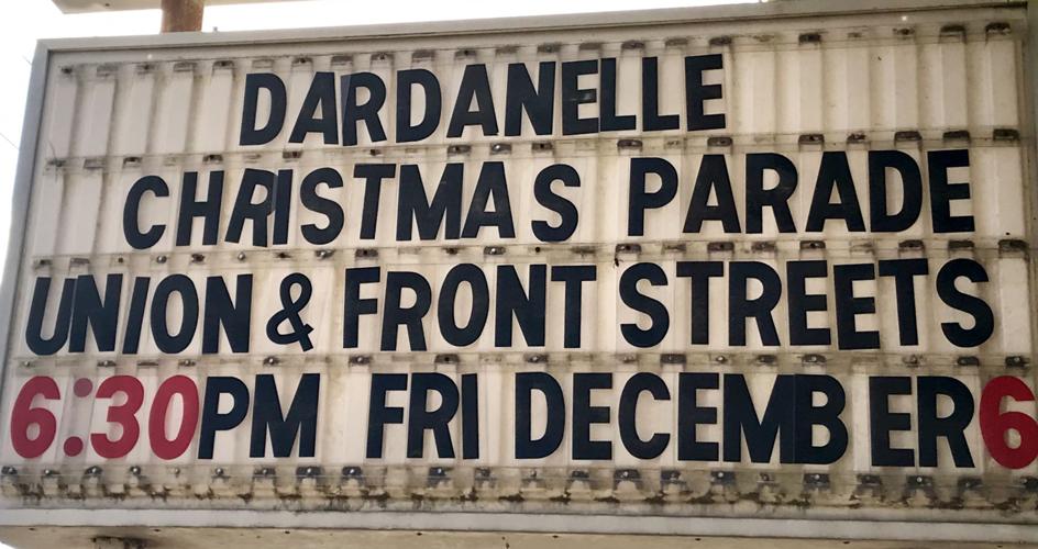 Dardanelle Christmas Parade scheduled for Friday, December 6 at 630 p
