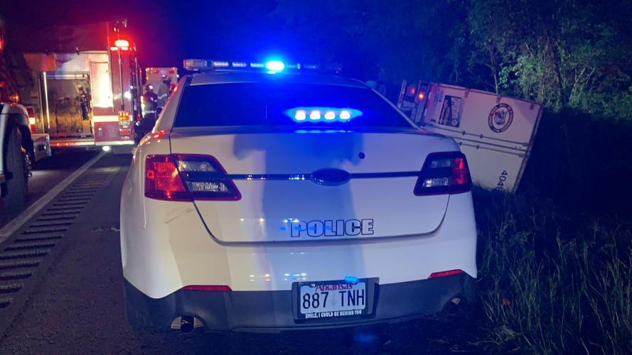 Injured driver extricated from early morning rollover accident on I40 Local News