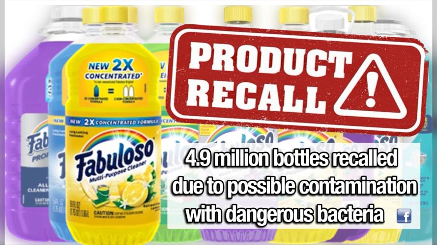 Fabuloso not so fabulous: 4.9 million bottles recalled due to possible contamination with dangerous bacteria