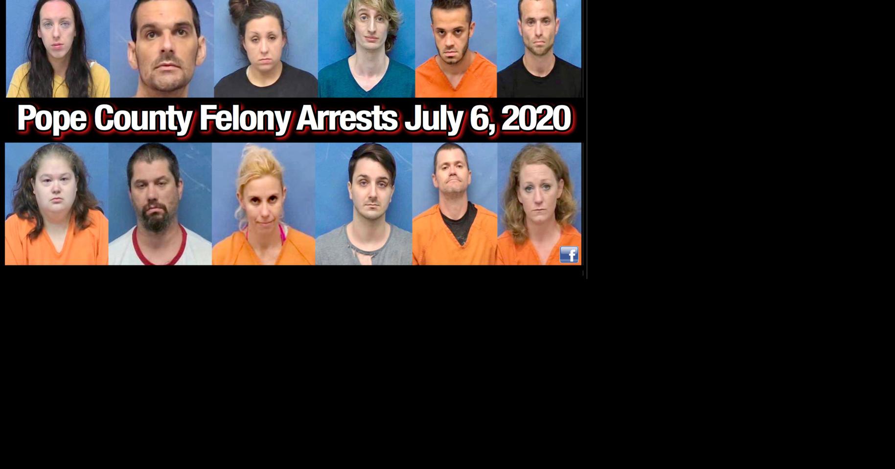 Bond Hearings Pope County Felony Arrests July 6, 2020 Local News