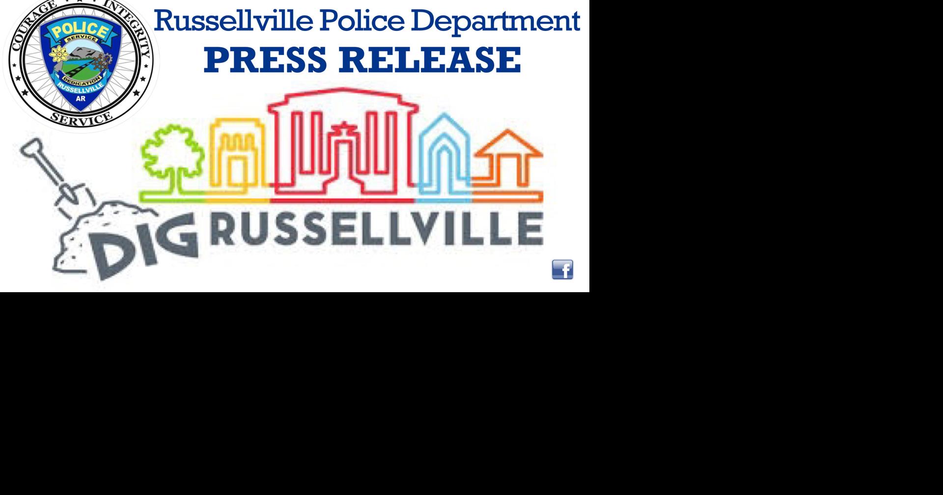 Russellville Police Department releases information concerning road