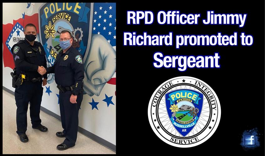 Russellville Police Department announces Patrol Division promotion